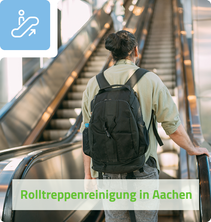 Rolltreppenreinigung in Aachen 